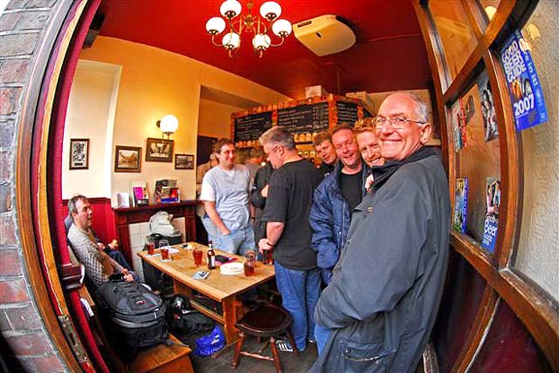 DAFTS start to gather in the Gardeners Arms