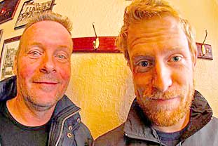 Martin and Chris and the Chris Martin-look