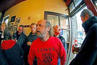 The gaffer wears the colours