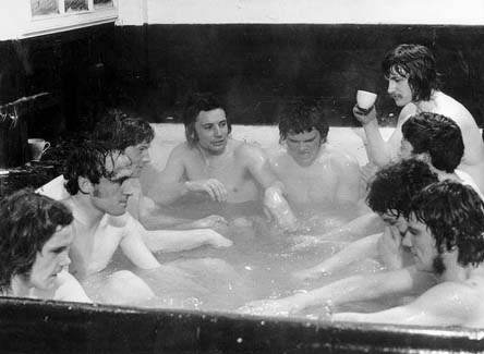 Bathtime at Darlo - and a cupper